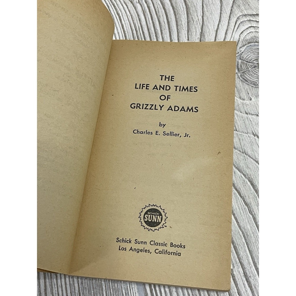 The Life and Times of Grizzly Adams Paperback 1977 Charles E Sellier Jr Vintage - Picture 7 of 9